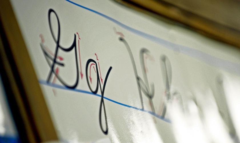 A lost art? Cursive writing is optional in school districts, but many