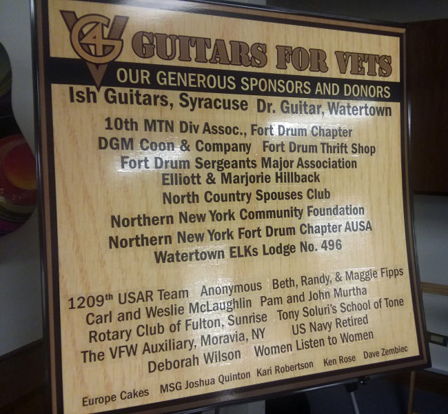 Guitars for Vets program an instrument of healing Mind and Body