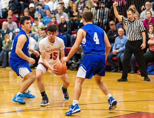 High school boys basketball Lowville answers challenge with key