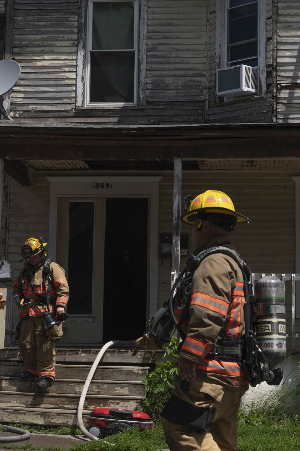 Apartment house on Watertown’s Boyd Street damaged by fire Jefferson