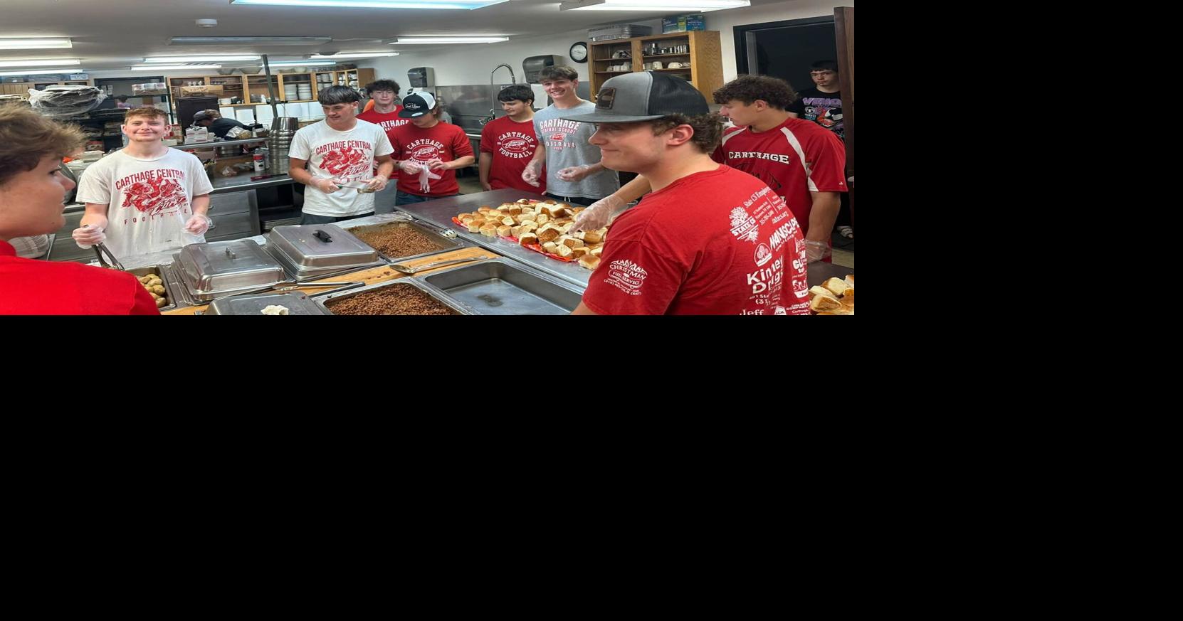 Carthage football fundraiser sells 674 dinners