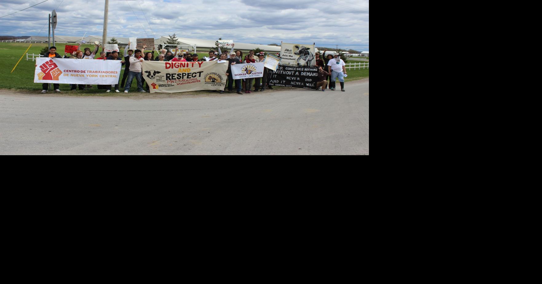 Alleged beating stirs Marks Farms protest | News | nny360.com
