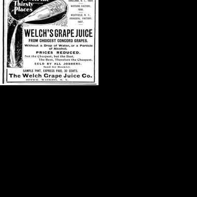 Juicy tidbit: Grape beverage has roots in Watertown