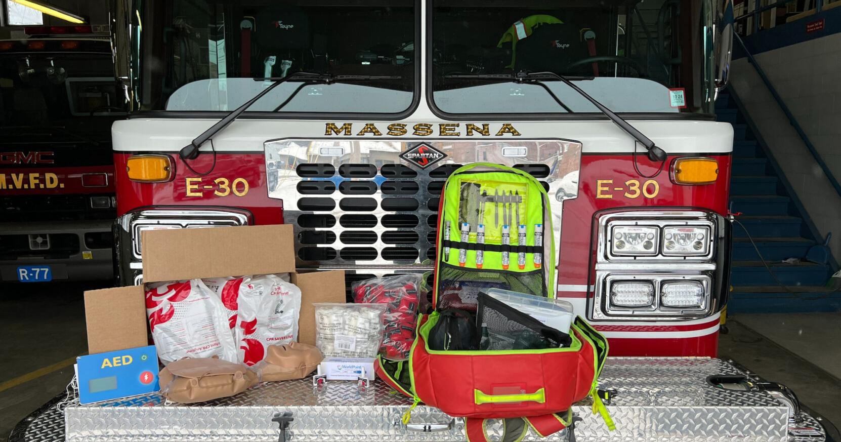 Massena Volunteer Fire Department receives $1,300 grant - Vimarsana News