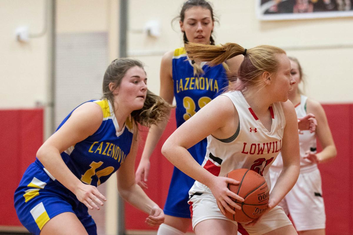 Section 3 Girls Basketball Lowville Outlasts Cazenovia Moves On