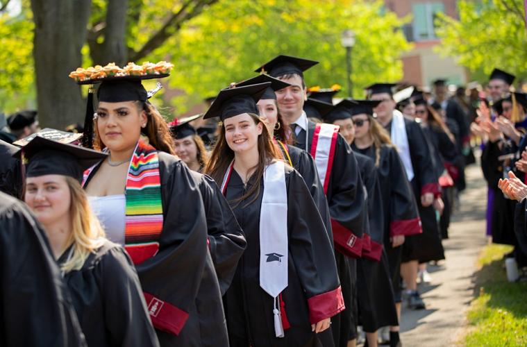 SUNY Potsdam graduates celebrate and grieve at Saturday commencement