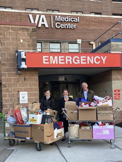 Leader Barclay delivers donations to local VA medical center