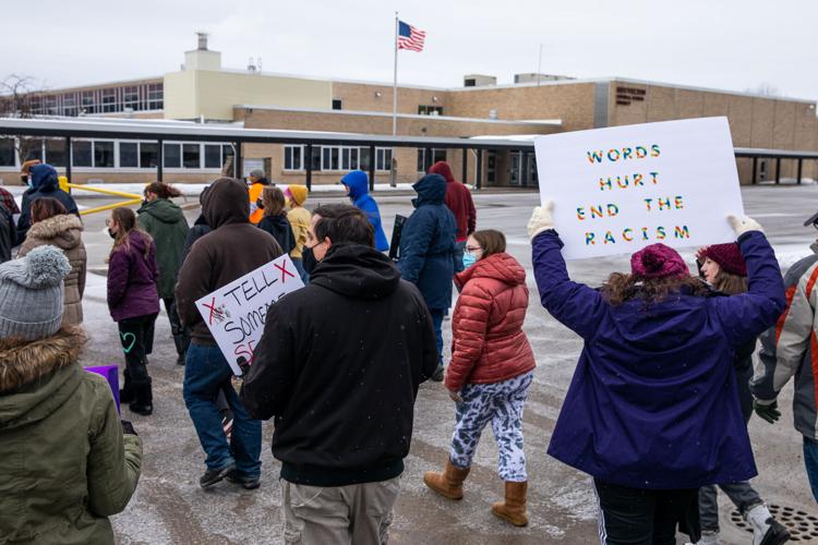 Students lead the way for change after classmates spell out racial slur