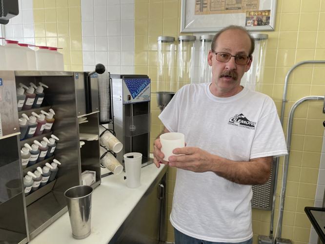 Ice cream parlor opens at old Carvel site