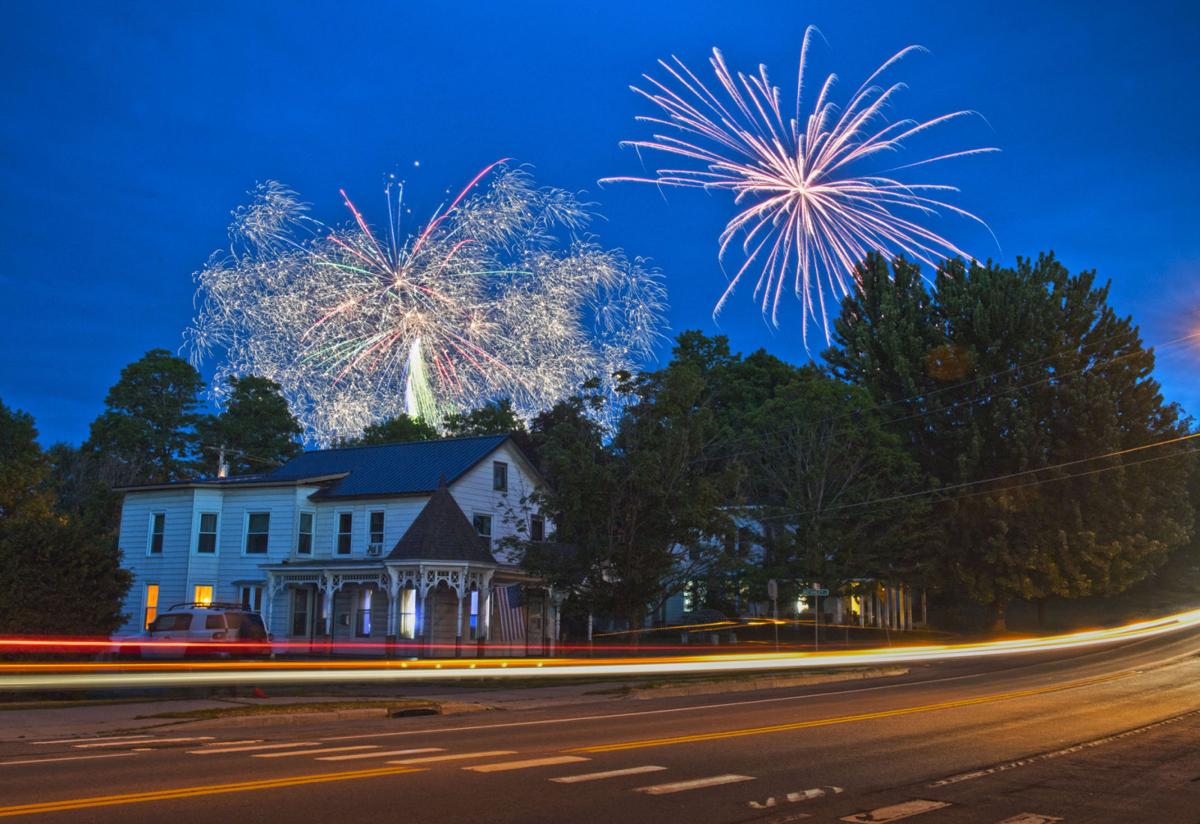 Fireworks for the Fourth in Norwood St. Lawrence County