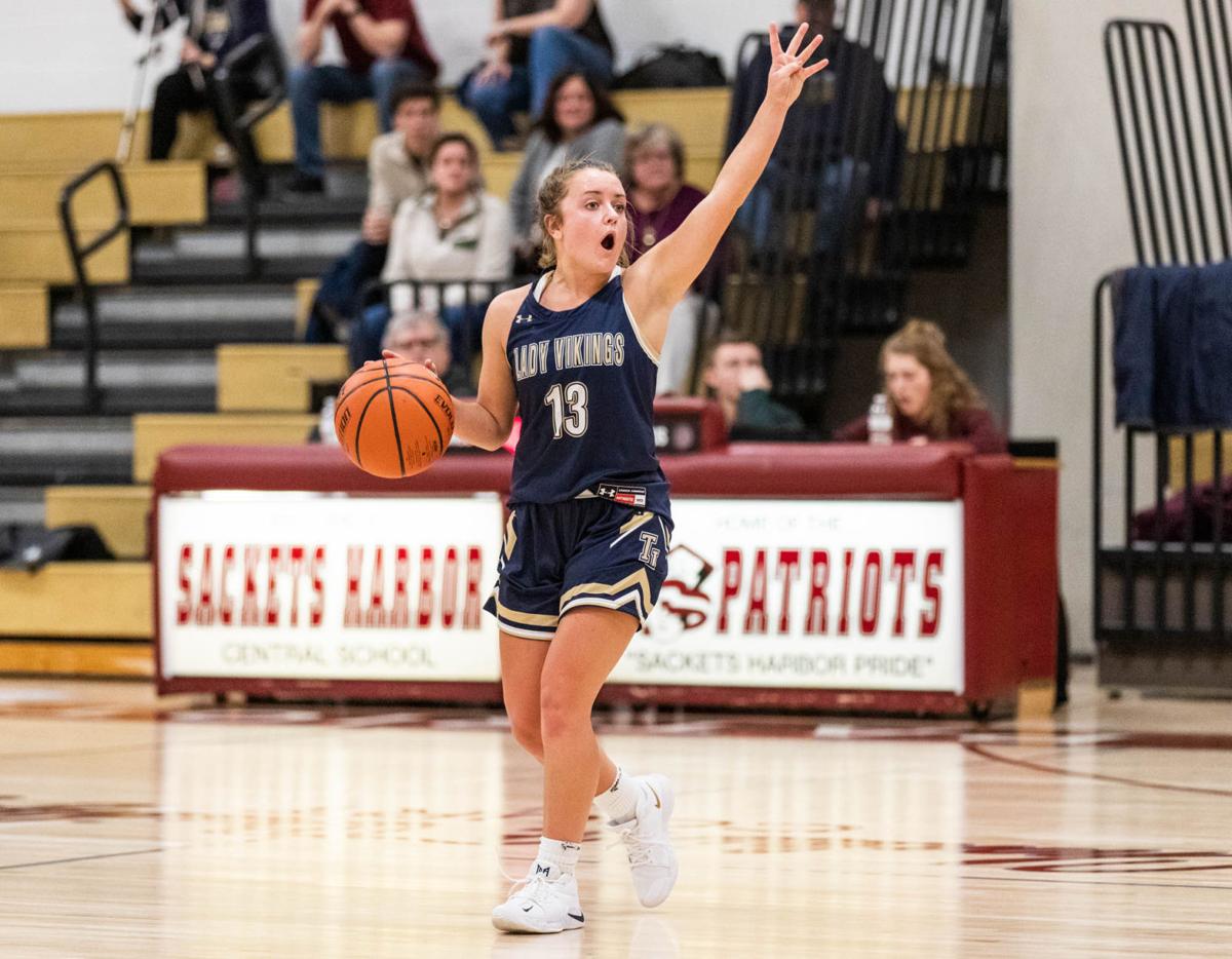 High School Girls Basketball Thousand Islands Staves Off Comeback
