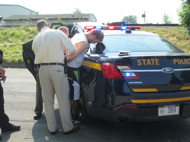 Police chase ends in vehicle crash in Massena News