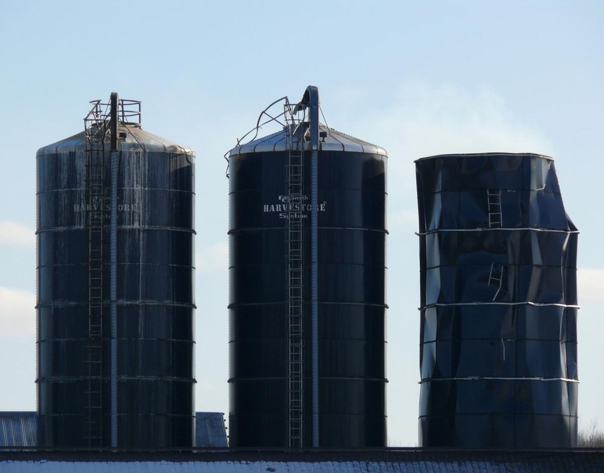 Silo Explodes But The Comleys Go On Agriculture Nny360 Com