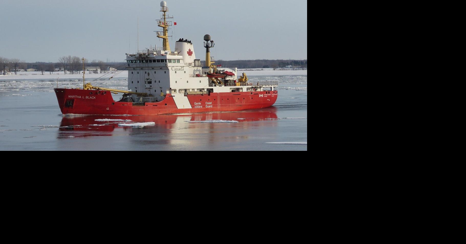 Canadian icebreaker set to prep for Seaway’s Sunday opening