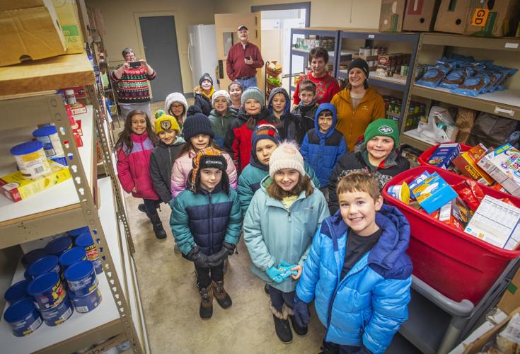 Third graders replenish Canton food pantry Community Notes