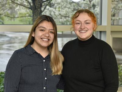 Two earn SUNY Oswego Outstanding Senior Awards for campus contributions