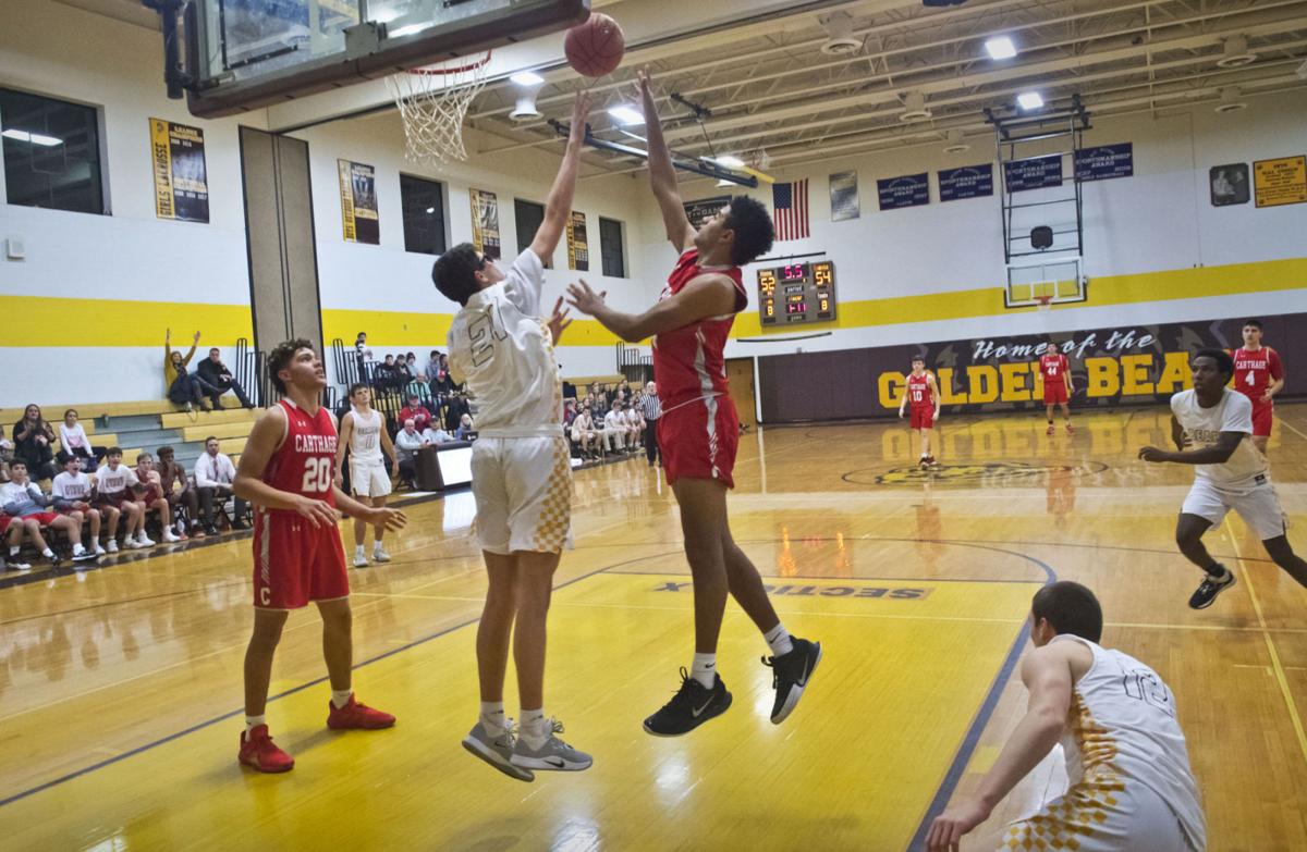 High School Boys Basketball Carthage Rallies To Claim Needed