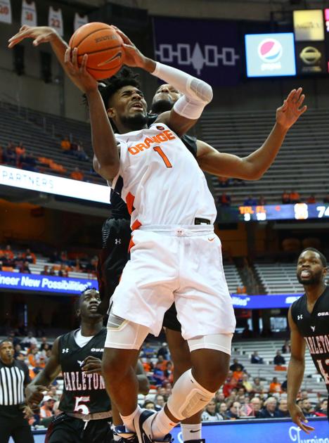 College Basketball Syracuse Freshman Guerrier Ready To Extend