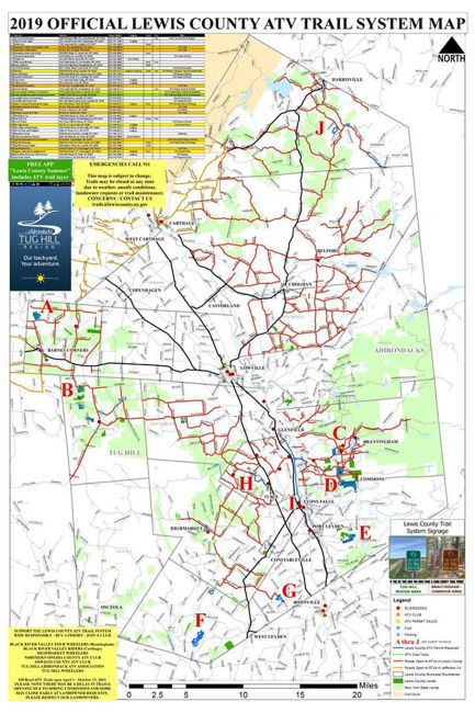 Lewis County Legislature re-establishes trail system law | Top Stories ...