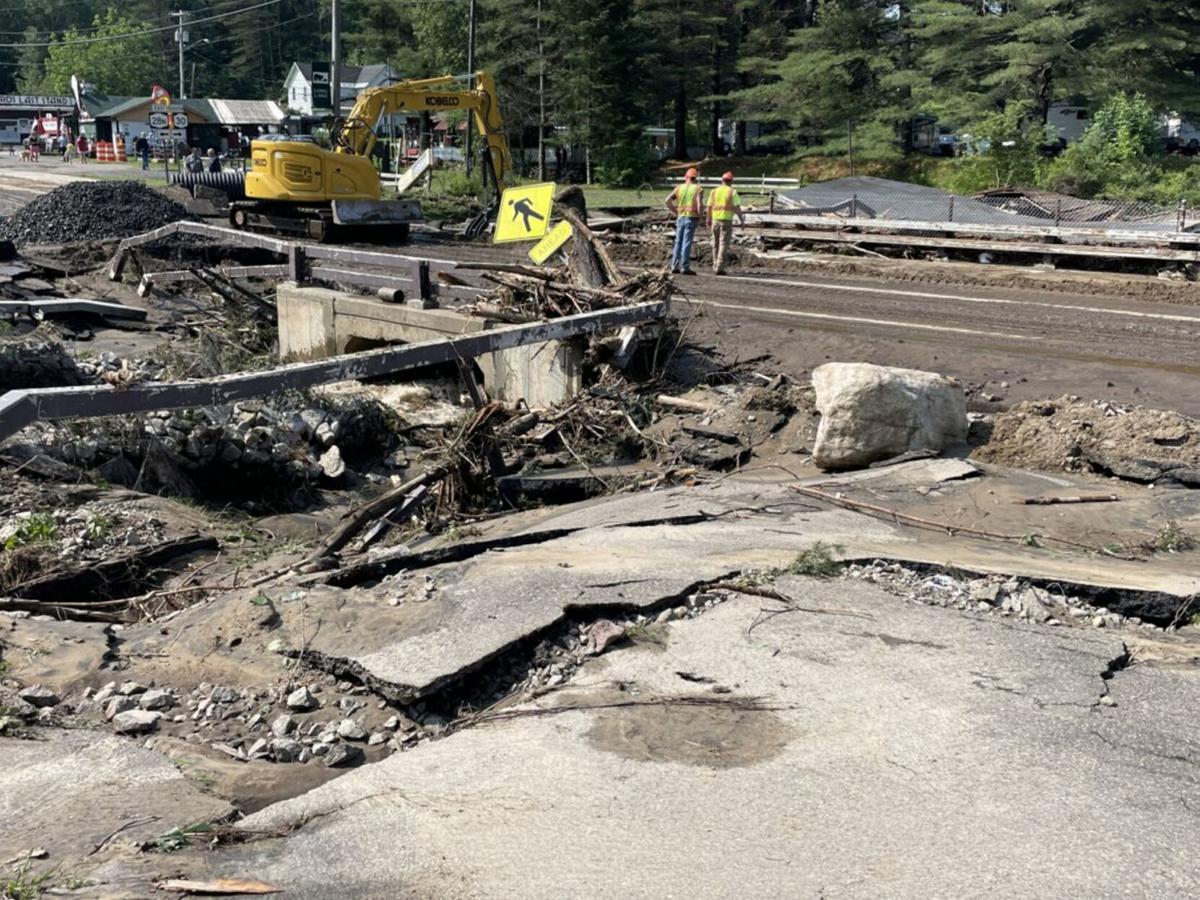 Long Lake hit hard by storm Roads out, flood damage reported News