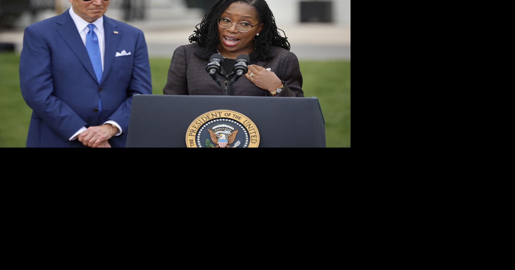 Biden hails historic confirmation to high court