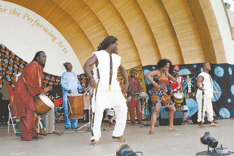 African Rhythm on stage Arts and Life