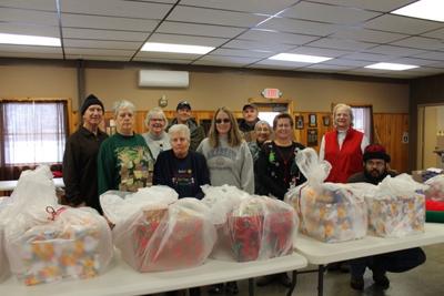 Parishville residents donate food boxes to families