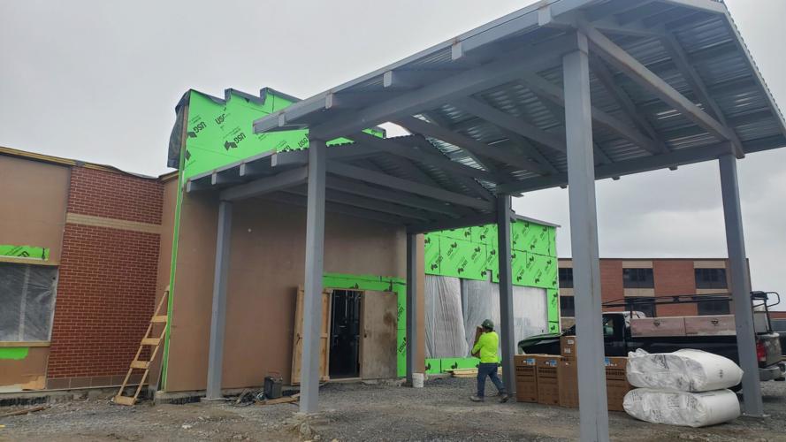 Surgical pavilion takes shape in Lewis County