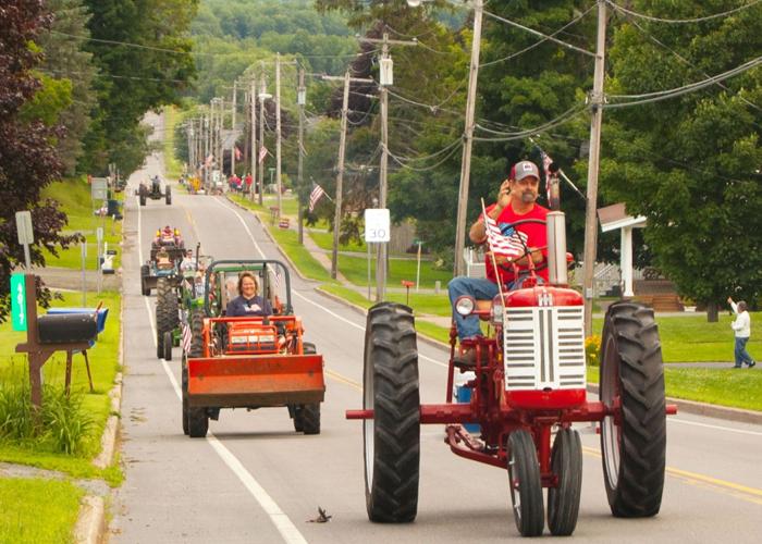Fourth of July celebrated with tractor parade in Castorland News