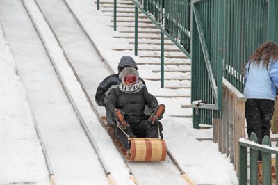 As cold returns, so does tobogganing in Lake Placid