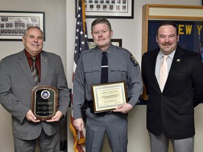 Oswego’s Richard Sherwood earns SUNY-wide police award for exceptional service