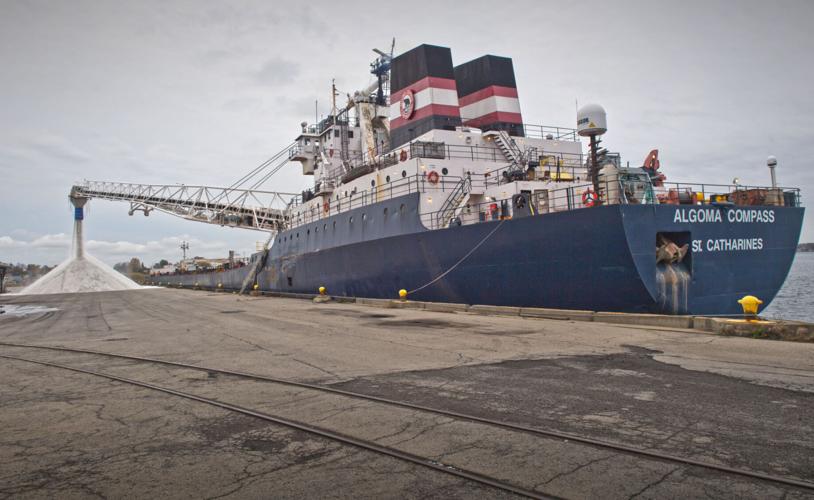 Road salt delivery is final ship of season