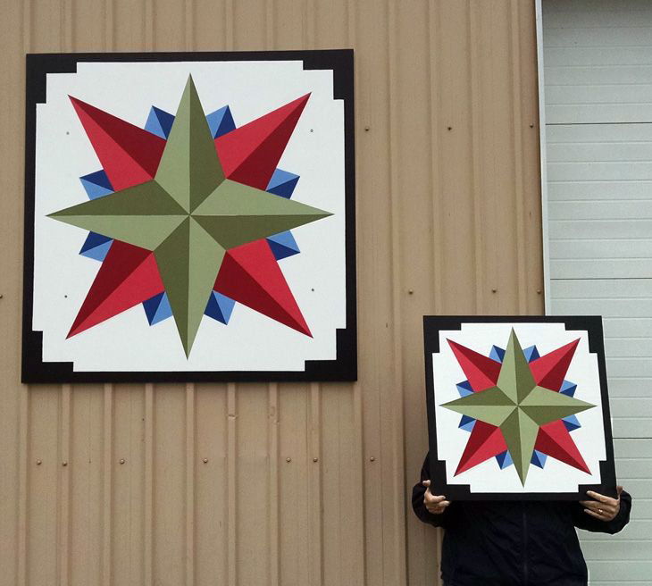 Barn Quilt Trail Takes Shape News Nny360 Com