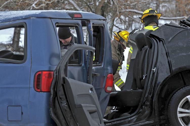 Two injured in Rutland car crash News