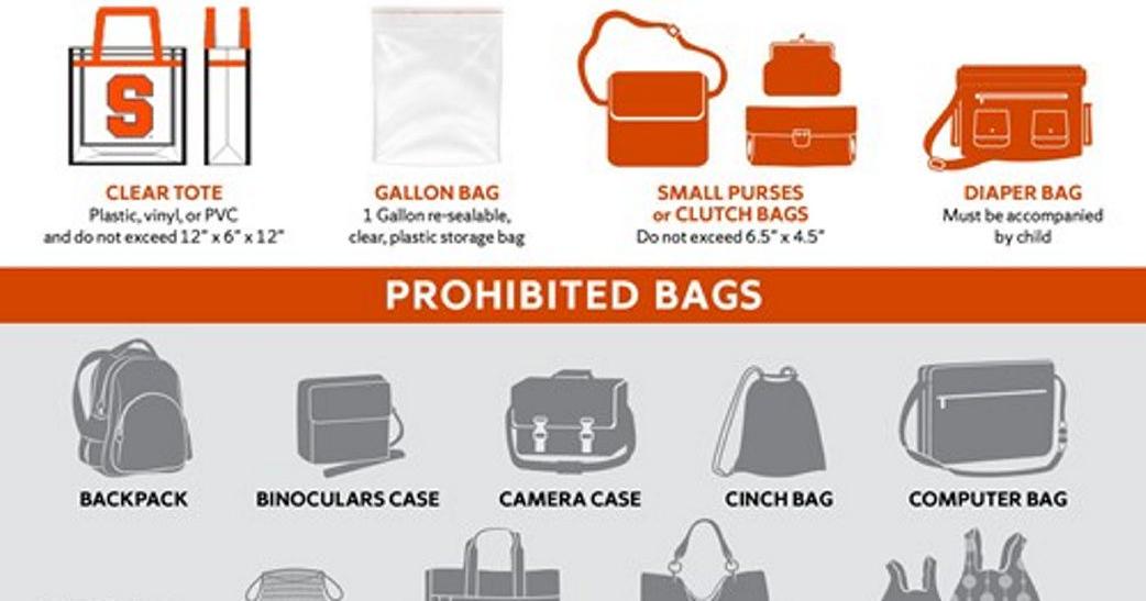 Syracuse will initiate new bag policy | Sports | nny360.com