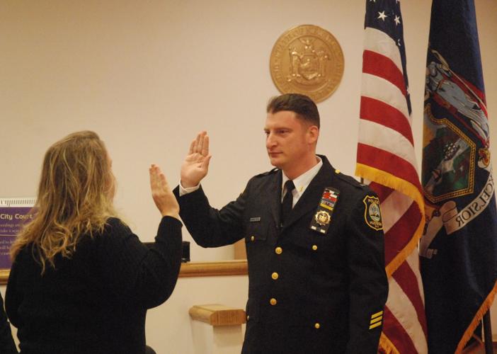 Hudson police promotes, swears in new officers News