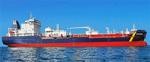 Sighting of liquid natural gas-powered vessel gives area peek at cleaner option in shipping