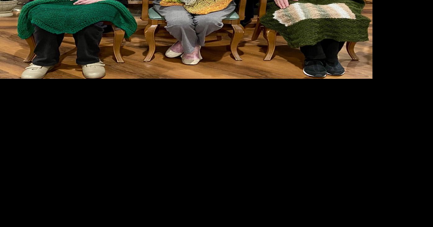 Springside Knitting Club donates quilts,lap blankets to Friends of