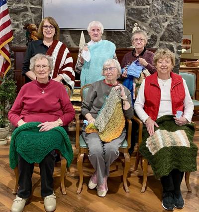 Springside Knitting Club donates quilts,lap blankets to Friends of Oswego County Hospice