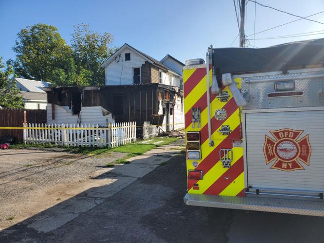 Large family displaced after fire destroys home in Ogdensburg St