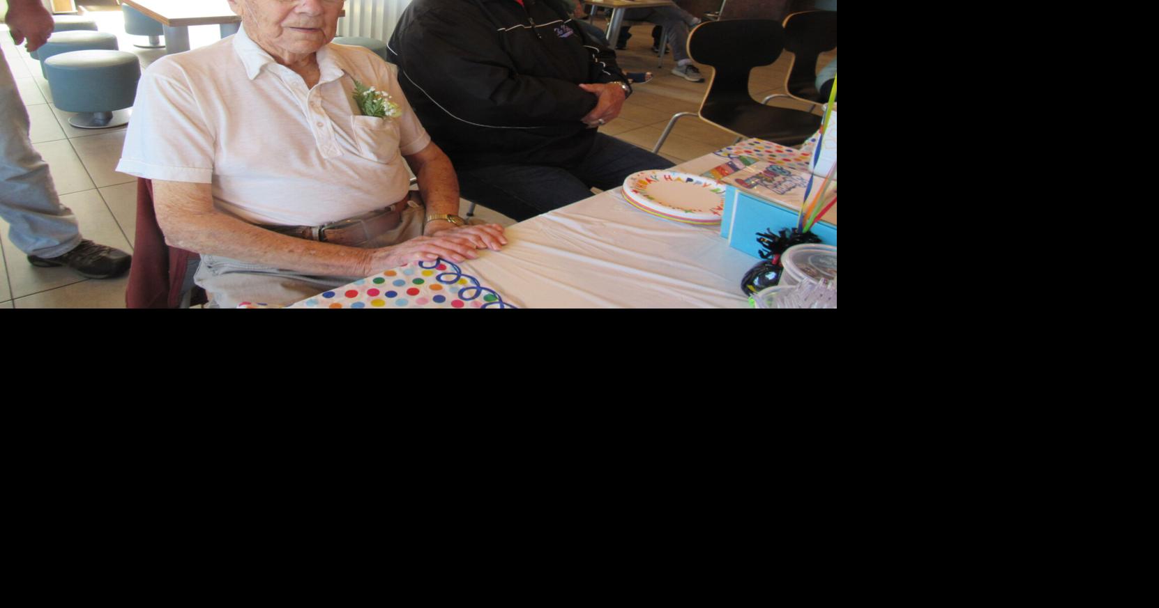 Massena man receives surprise party in advance of 100th birthday