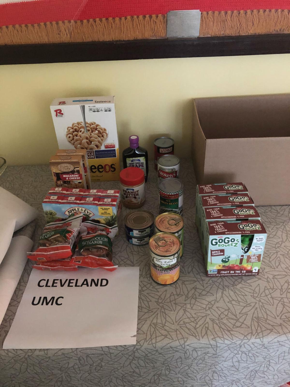 Cleveland United Methodist Church S Backpack Buddy Program Community Giving Nny360 Com