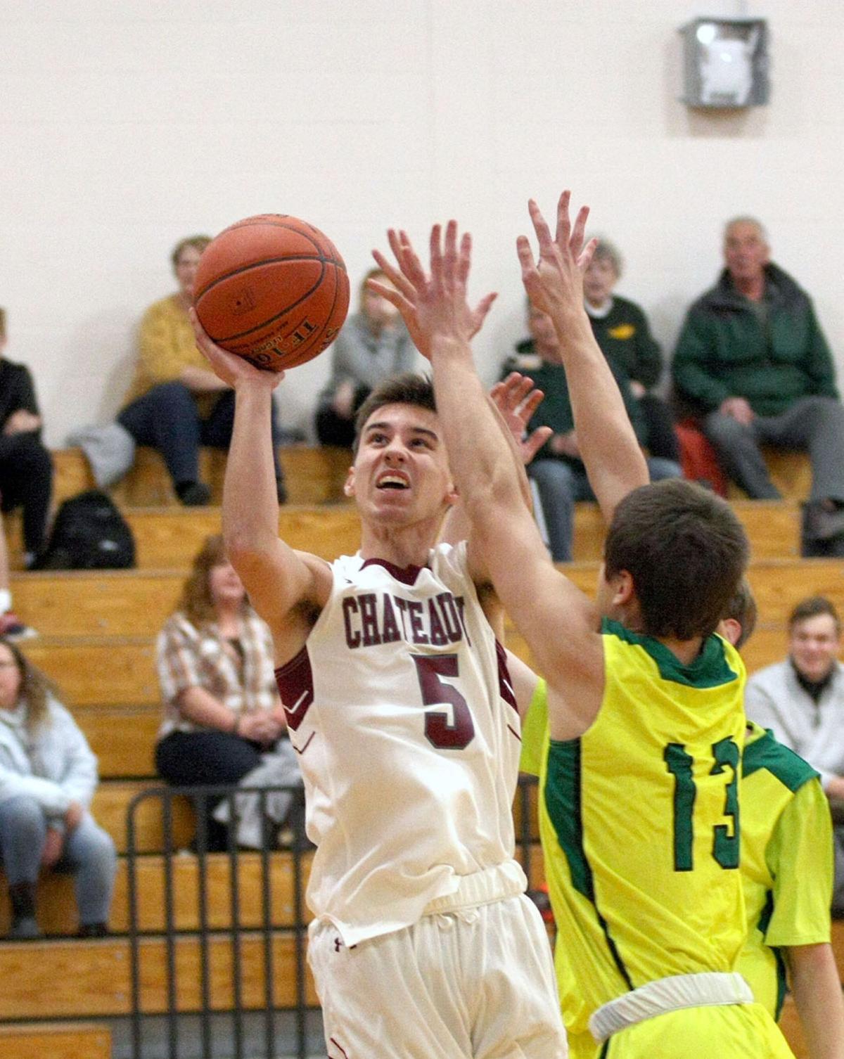High School Boys Basketball Chateaugay S Mcdonald Makes History
