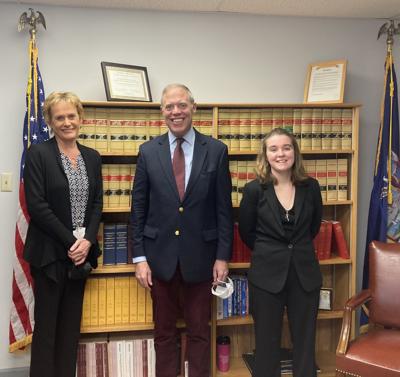 Leader Barclay welcomes New Vision intern