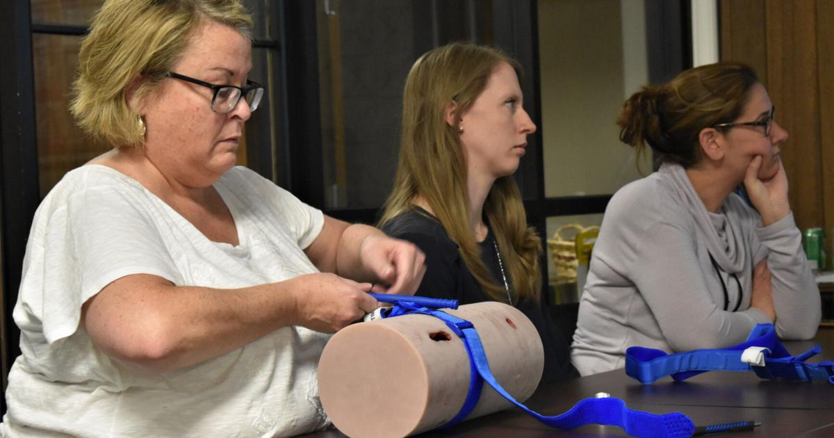 Stop the Bleed: Fort Drum Regional Health employees get lifesaving training Stop the Bleed: Fort Drum Regional Health employees get lifesaving training