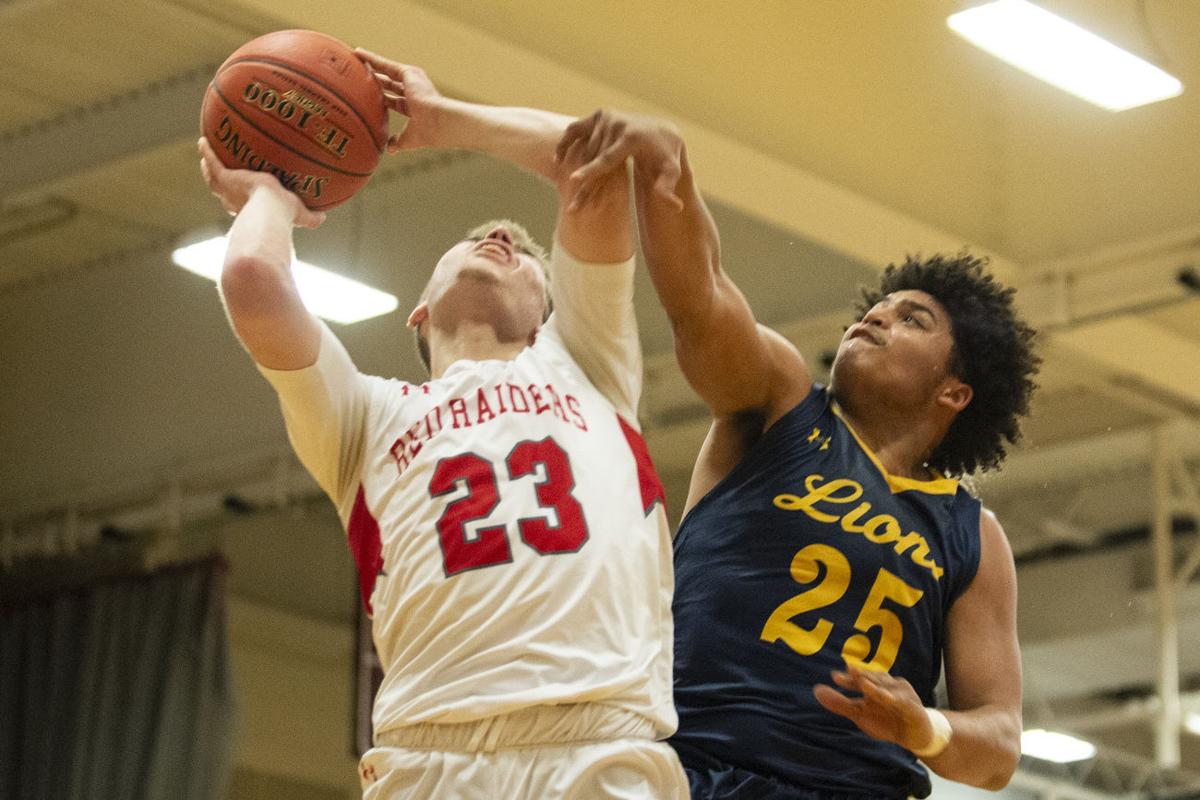 High School Boys Basketball Indians Red Raiders Take Home