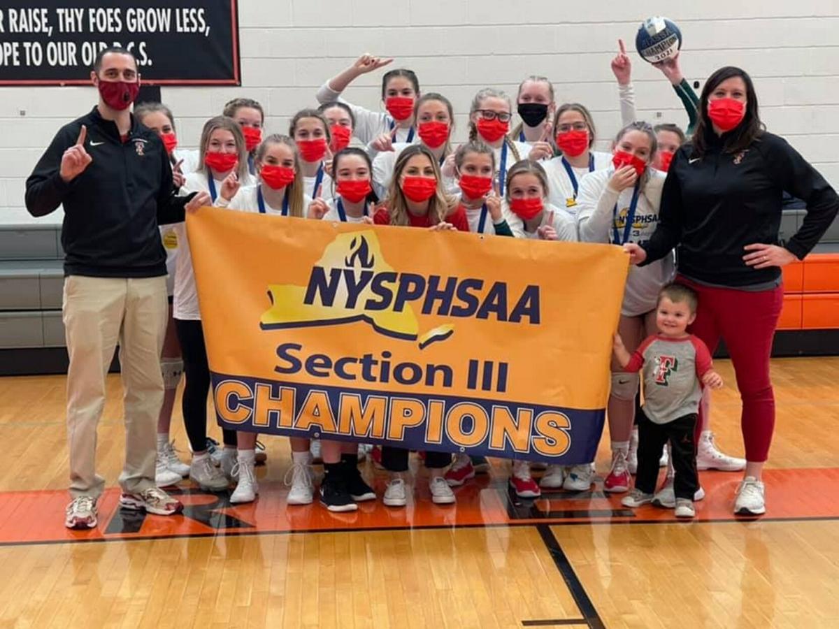 High School Sports Fulton Red Raiders Varsity Girls Volleyball Team Captures Section 3 Class A Championship Oswego County Nny360 Com