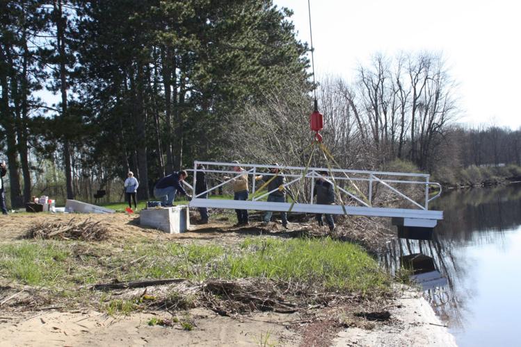 PHOTOS Adaptive kayak launch installed in Canton Arts and
