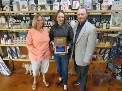 Operation Oswego County presents award to Rebekah Alford