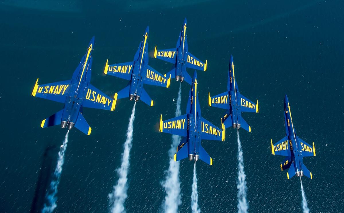 A Blue Angel Will Honor Family S Local Heritage With Monday Flyover Top Stories Nny360 Com